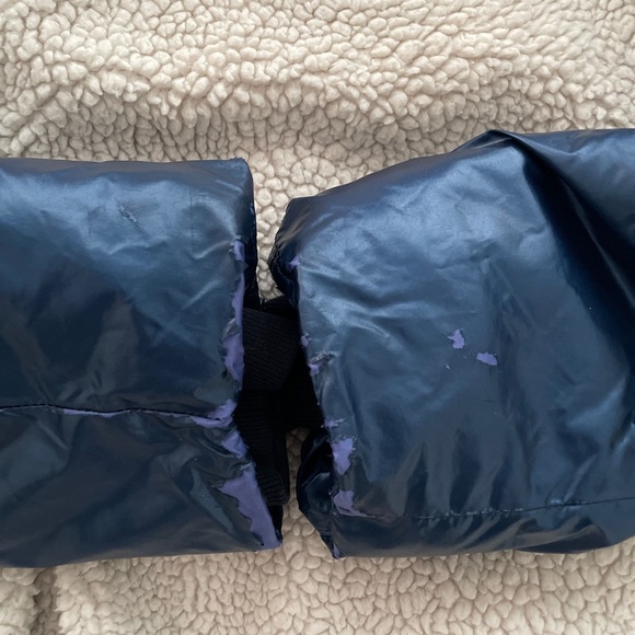 Abercrombie Kids Puffer Sherpa Lined Coat- Blue- Size 13/14 - Picture 9 of 17